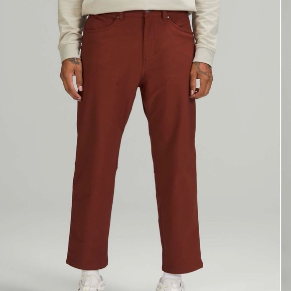 Lululemon Relaxed Fit Crop Cord Pants - Men's Size 32 - Brown